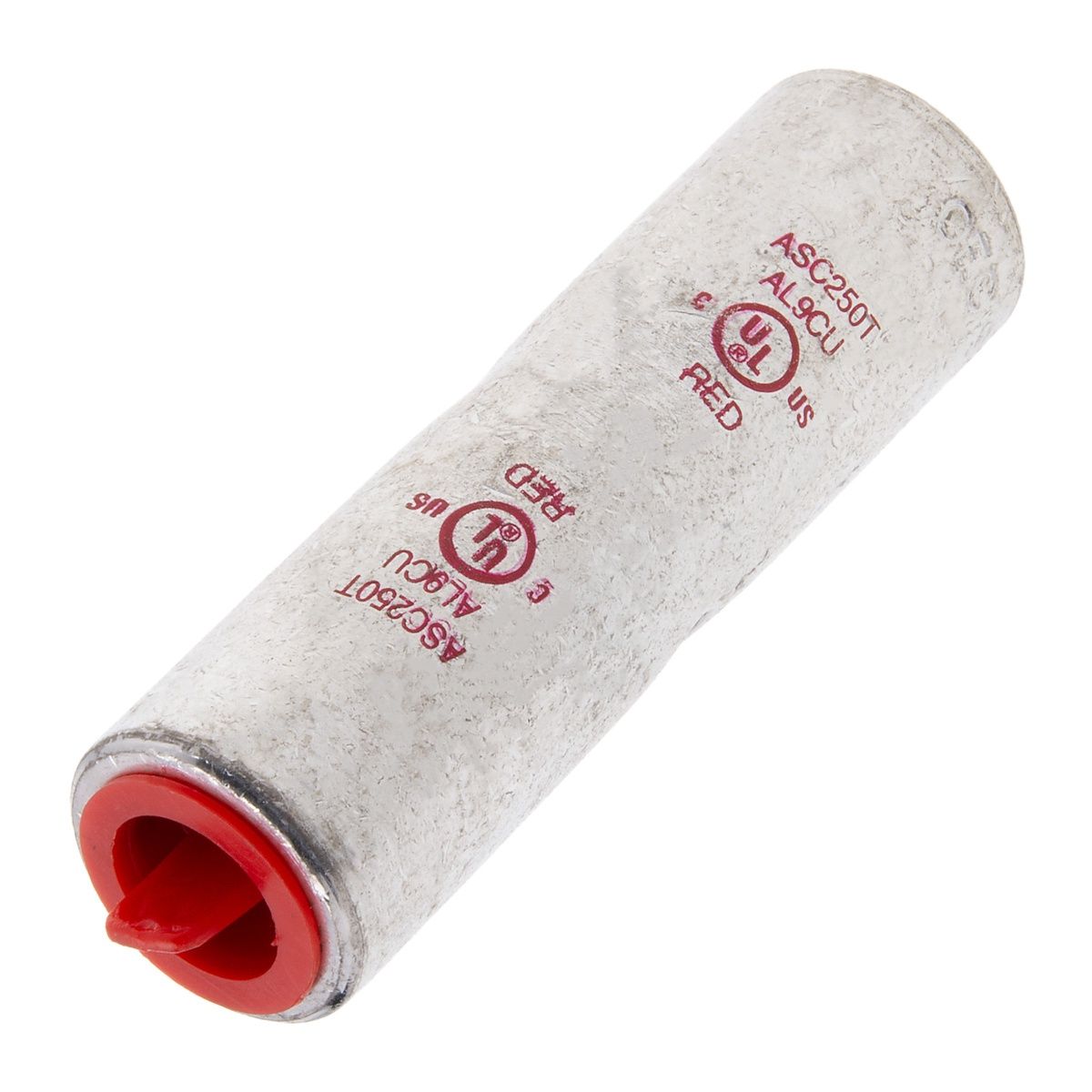 250 MCM Aluminum Splice - Dual Rated - Red. ASC250T