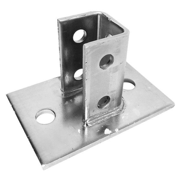 POST BASE, 2 HOLE 4X6. 17450