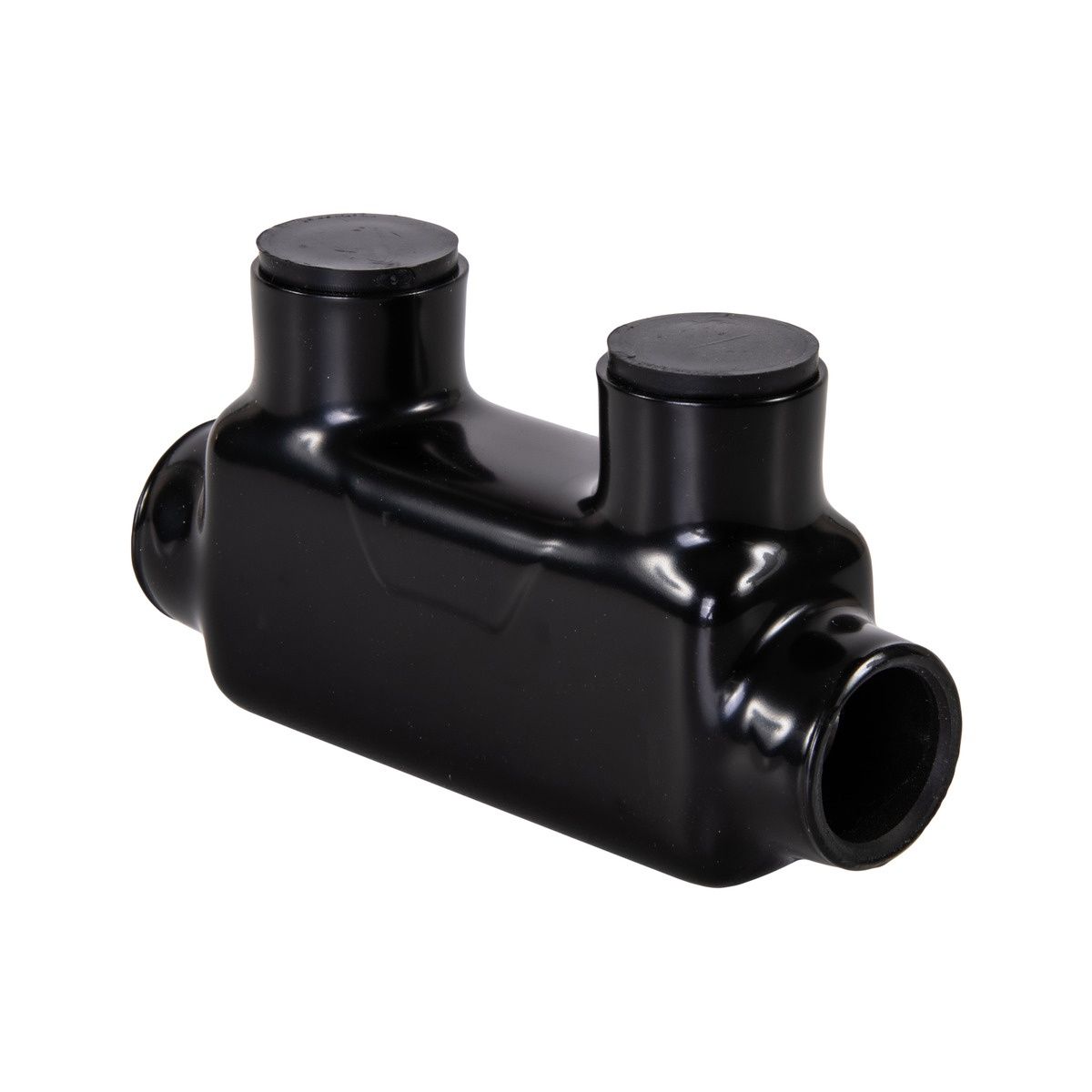 2-Port Black Multi-Tap Pre-Insulated Connector, 350 MCM - 10 AWG ISR-350
