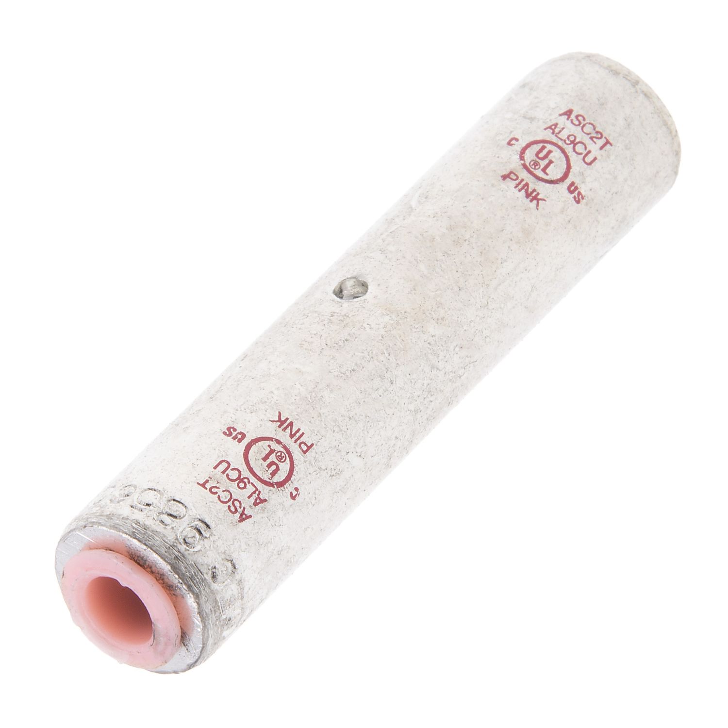 2 AWG Aluminum Splice - Dual Rated - Pink