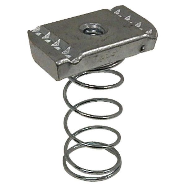 CHANNEL NUT REGULAR SPRING 3/8-16