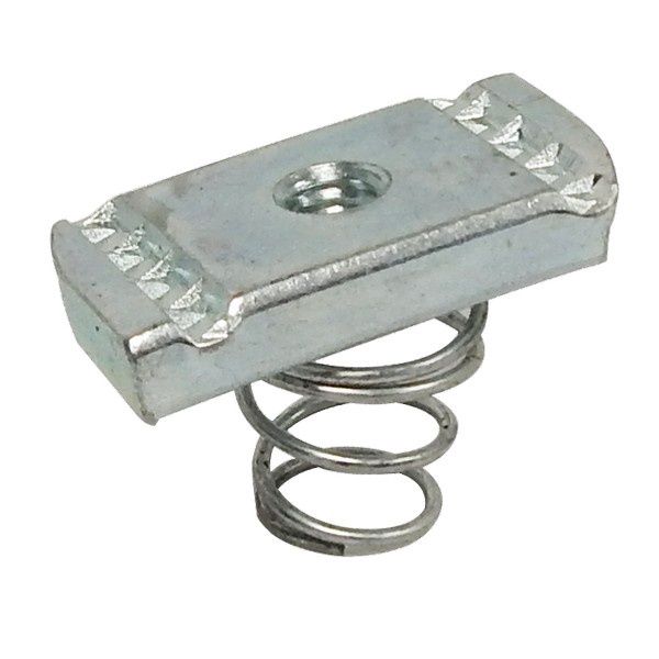 CHANNEL NUT SHORT SPRING 3/8-16