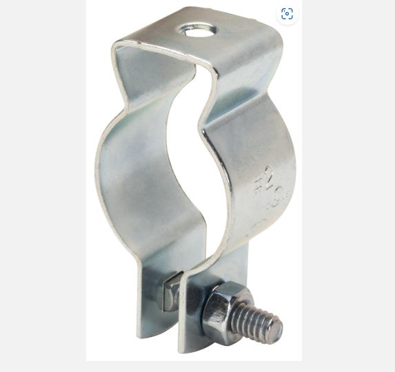 2 1/2" EMT CONDUIT HANGER w/ BOLTS - CD6BTZ