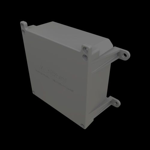 J BOX W/BRS SCREW INS 6X6X4 - JB664