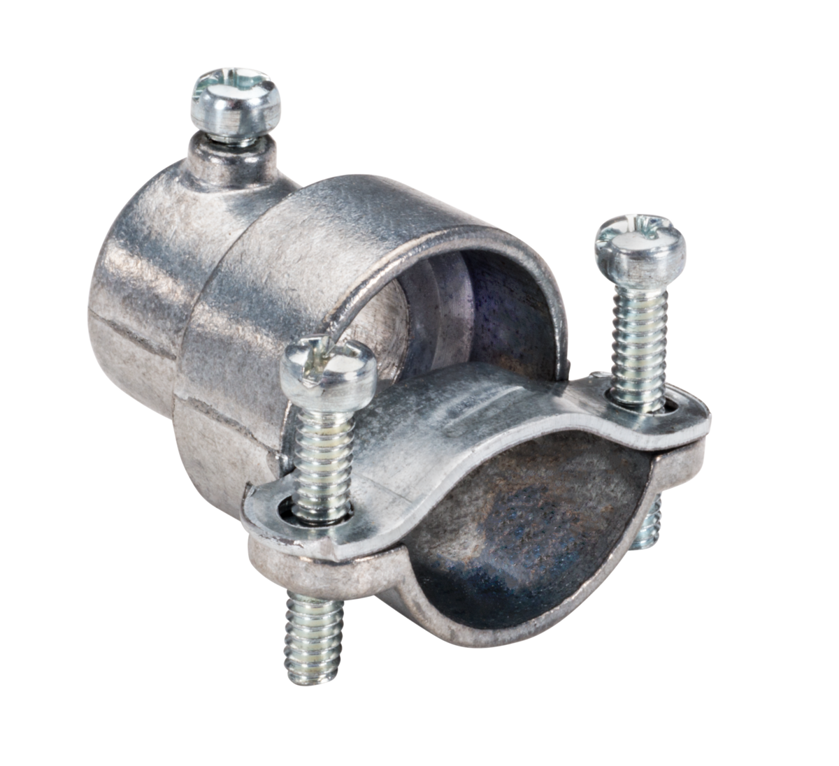 1/2"-1/2" Combination Coupling, set screw to clamp