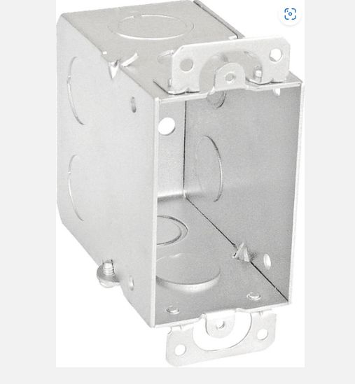 SWITCH BOX OW 1G 3X2X3 1/2" DP