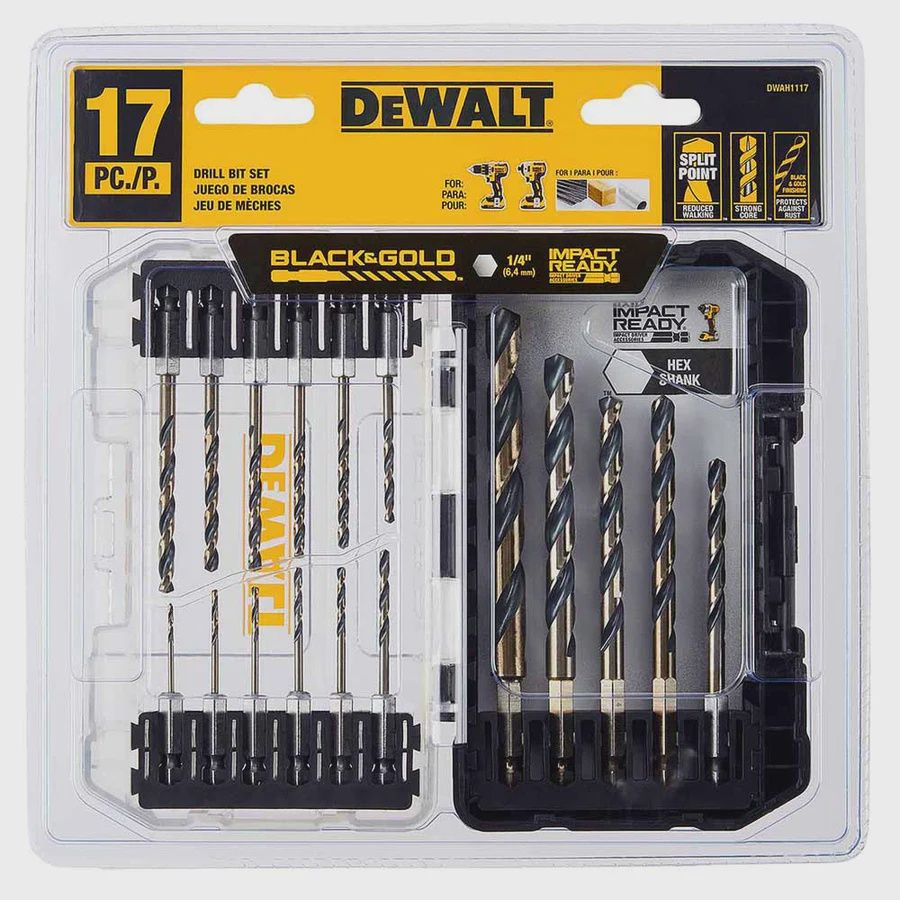 17PC B&amp;G HEX SHANK SET