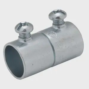 1 1/4" EMT SET SCREW COUPLING STL. 2025