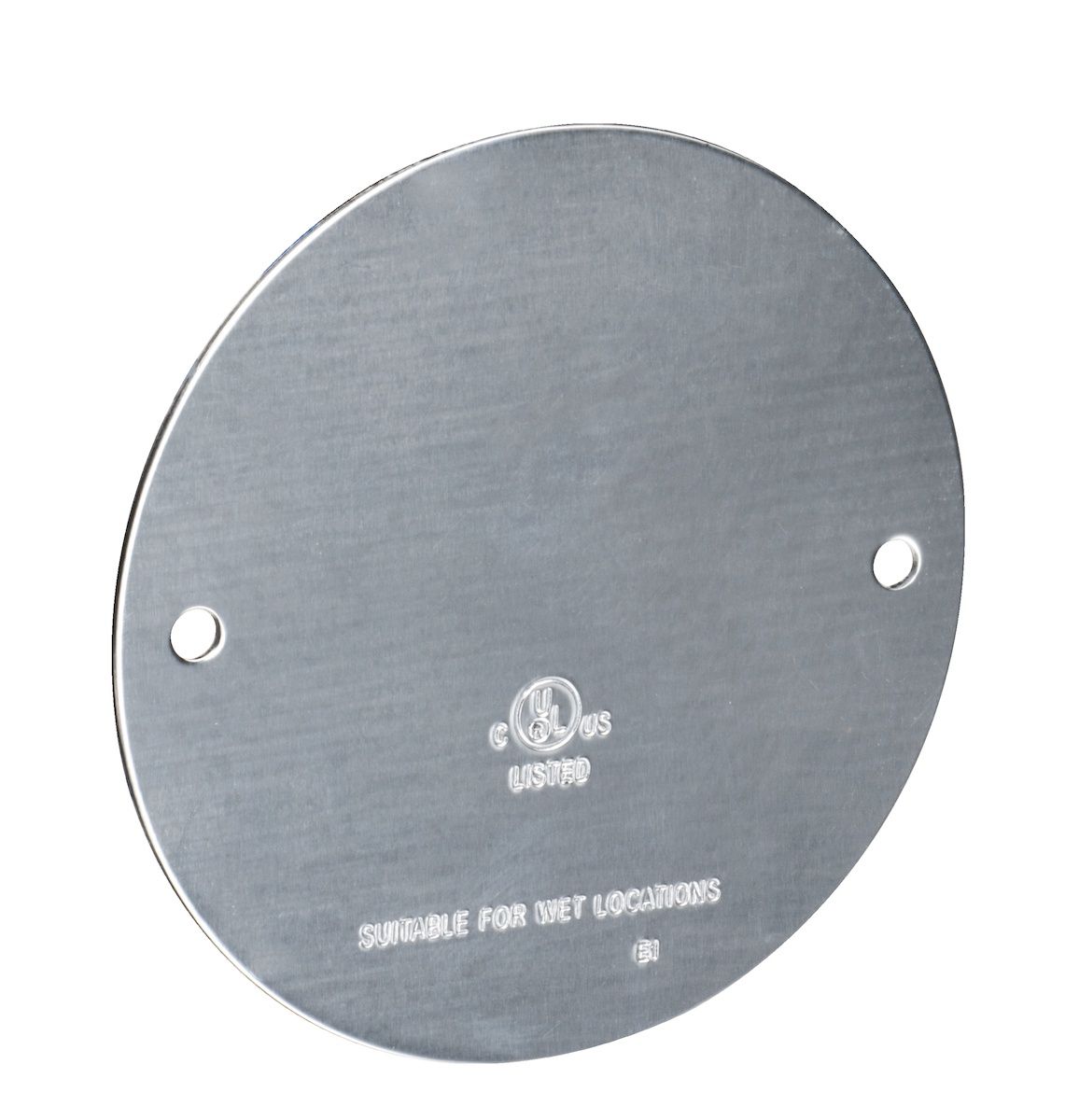 ROUND BLANK WEATHERPROOF COVER - WRCB