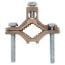 1 1/4" - 2" GROUND CLAMP BRONZE
