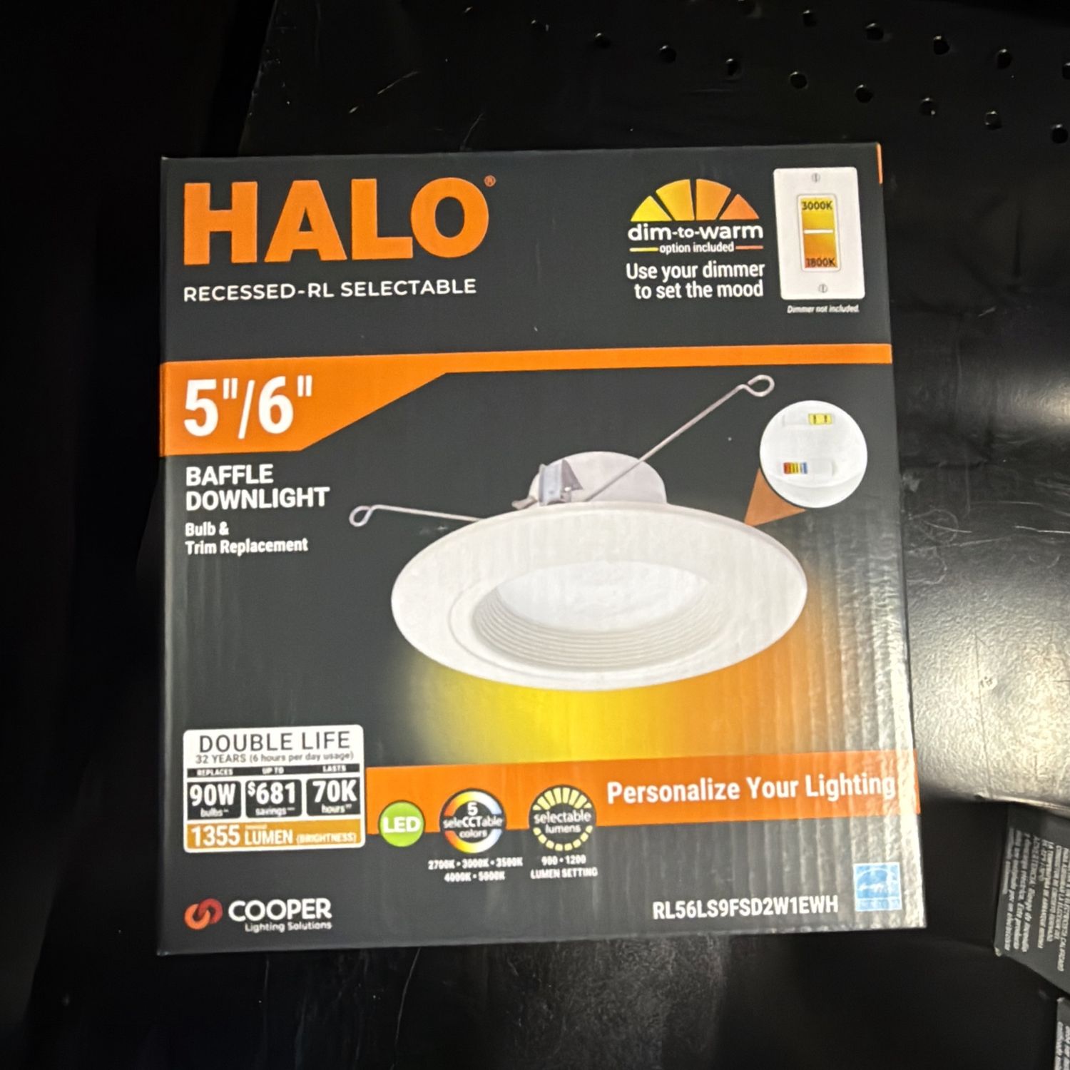 HALO 5" RECESSED LED RETRO CAN LIGHT