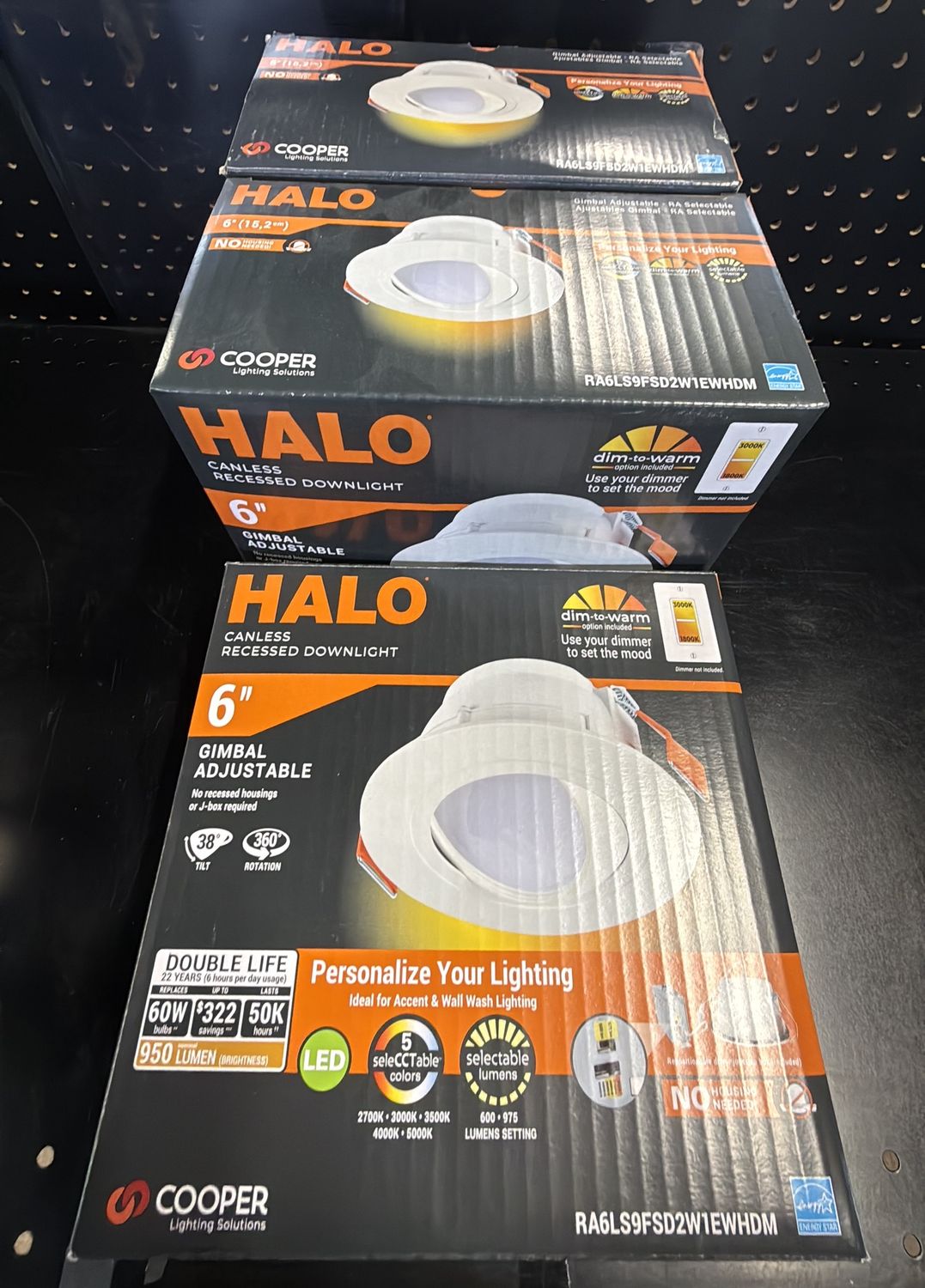 HALO RA 6" LED RECESSED CAN LIGHT