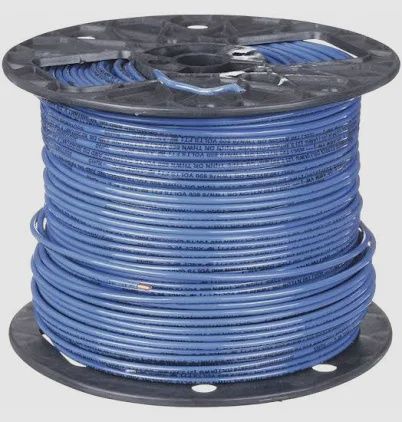 12-19 STRANDED CU THHN BLUE 500 FT - 22967401