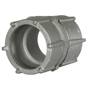 4" RGD/IMC COMPR COUPLING MALL IRON. 1836