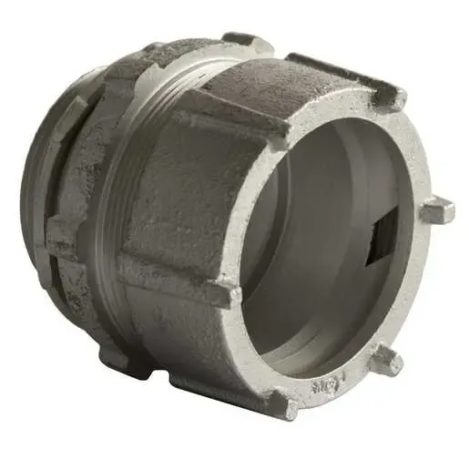 4" RGD/IMC COMPR CONNECTOR MALL IRON. 1816