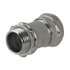 1/2" EMT COMPR CONNECTOR STEEL. 2902