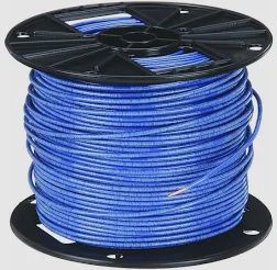 10-19 STRANDED CU THHN BLUE 500ft ROLL - 22976501