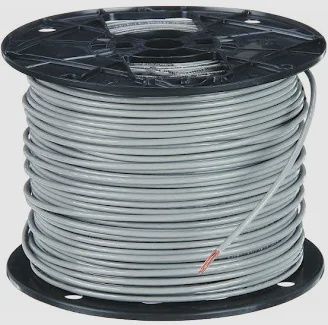 12 STRANDED CU THHN GREY 500ft. ROLL - 229608