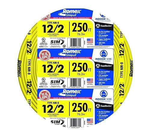 12/2 ROMEX CU NM-B w/ GRND 250ft COIL - 28828255