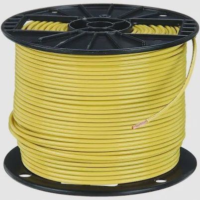 14 STRANDED CU THHN YELLOW 500ft. ROLL - 112-5922835