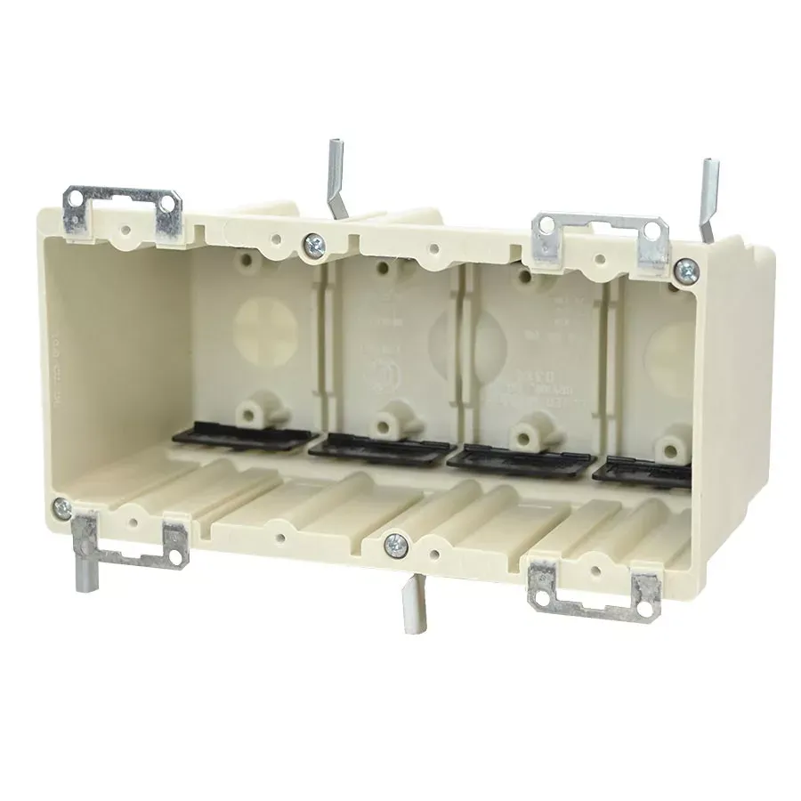 4 G FIBERGLASS SWITCH/OUTLET OLD WORK BOX. - 9314-EWK