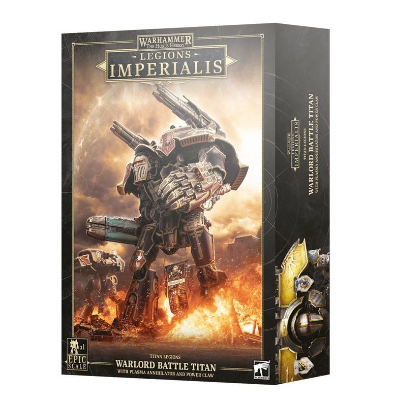 03-21 - LEGIONS IMPERIALIS: WARLORD TITAN WITH PLASMA ANNIHILATOR