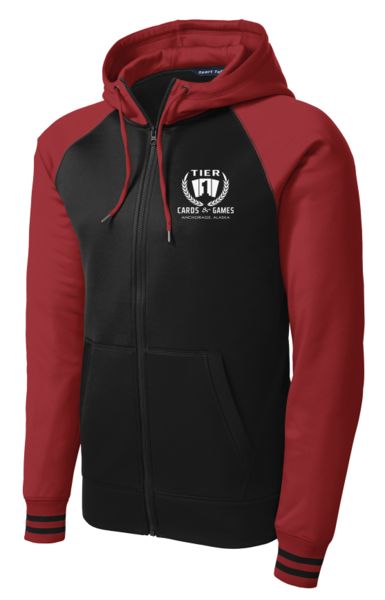 Tier 1 Varsity Zip Up Hoodie