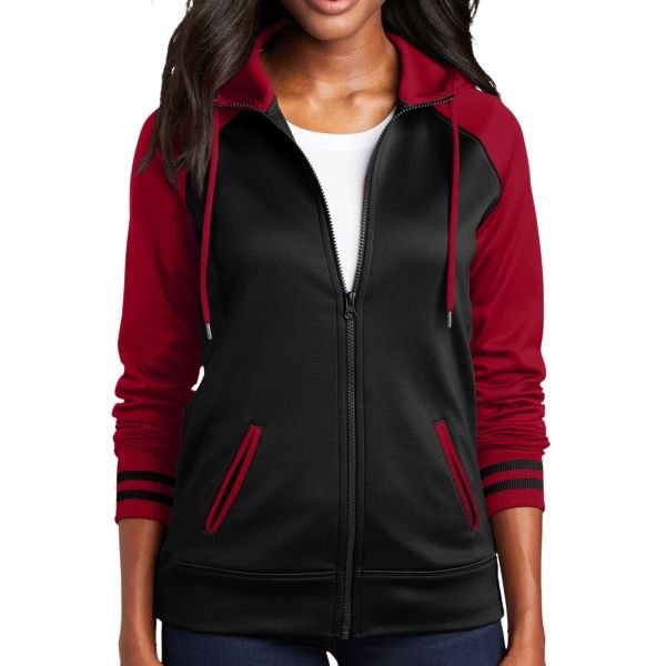 Tier 1 Women&#39;s Varsity Zip Up Hoodie