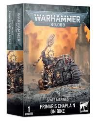 48-31 - SPACE MARINES: PRIMARIS CHAPLAIN ON BIKE
