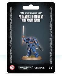 48-84 - S/M PRIMARIS LIEUTENANT WITH POWER SWORD