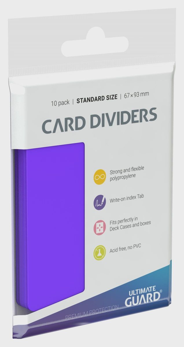 Ultimate Guard CARD DIVIDERS - purple