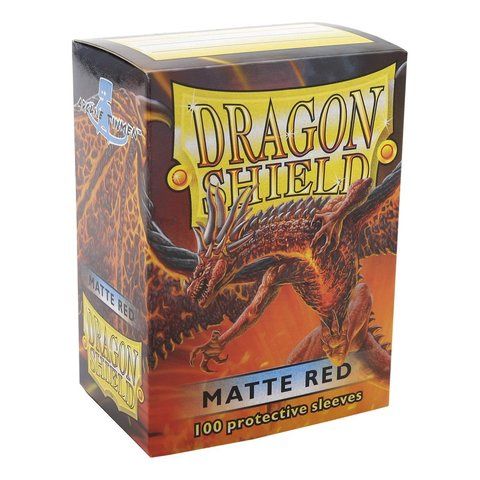 11007 - Dragon Shield - Red  - Matte - Standard