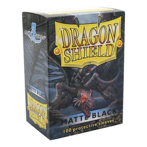 11002 - Dragon Shield -  Black - Matte - Standard