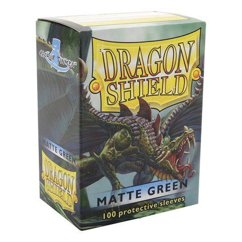 11004 - Dragon Shield - Green - Matte - Standard