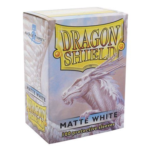 11005 - Dragon Shield - White - Matte - Standard