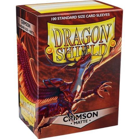 11021 - Dragon Shield - Crimson - Matte - Standard
