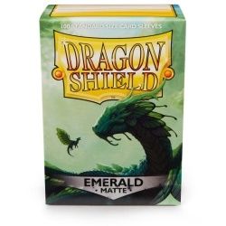 11036 - Dragon Shield - Emerald - Matte - Standard