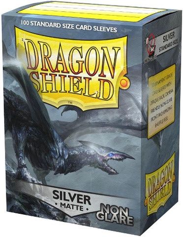 11808 - Dragon Shield - Silver - Non-Glare - Standard