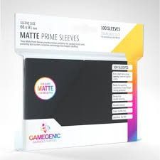 Gamegenic - MATTE Prime Sleeves: Black - GG1030