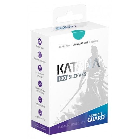 Ultimate Guard - Katana Sleeves - Standard Size - Turquoise - 010896