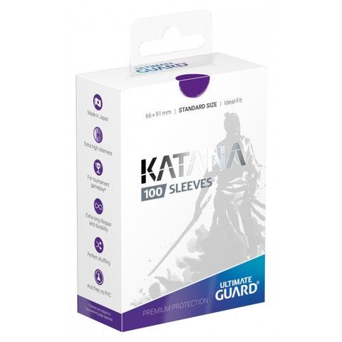 Ultimate Guard - Katana Sleeves - Standard Size - Purple - 010923