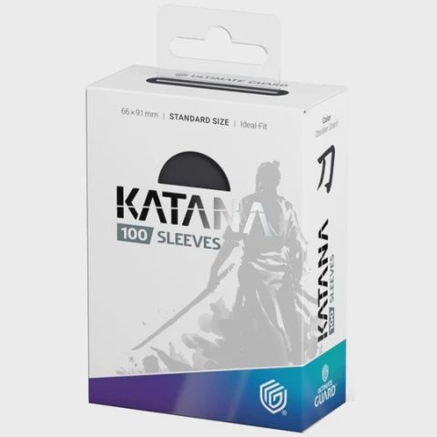 Ultimate Guard - Katana Sleeves - Standard Size - Obsidian Shard - 011433