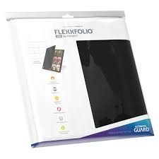 12-Pocket Quadrow Flex Folio Black