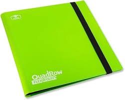 12-Pocket Quadrow Flex Folio Light Green