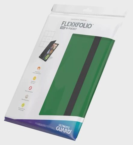9-Pocket Flexxfolio Green