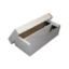 Cardboard Box 1600 card with Lid - 2 row