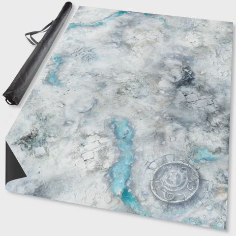 Terrain Crate - Battle Mat: Snowfield 44&quot; x 60&quot;