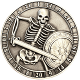 Dice Coins - d20 Skeleton