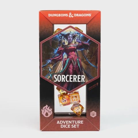 Dungeons &amp; Dragons Adventure Dice - Sorcerer: Orange