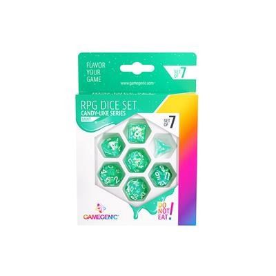 Gamegenic Candy-like Series - Mint - RPG Dice Set (7pcs) GGS50008M
